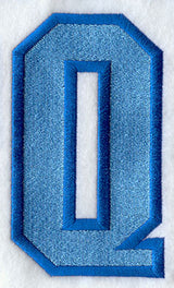 Collegiate Letter Q (5 Inch)