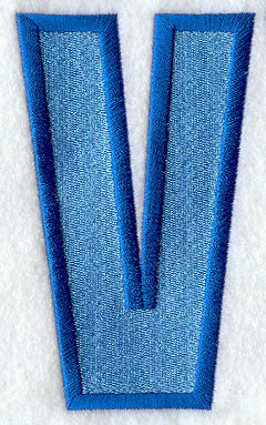 Collegiate Letter V (5 Inch)