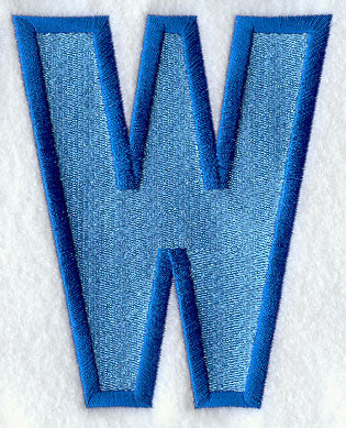 Collegiate Letter W (5 Inch)