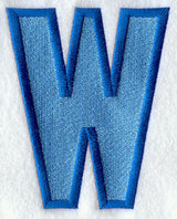 Collegiate Letter W (5 Inch)