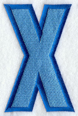 Collegiate Letter X (5 Inch)