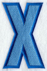 Collegiate Letter X (5 Inch)