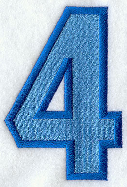 Collegiate Number 4 (5 Inch)