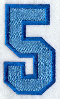 Collegiate Number 5 (5 Inch)