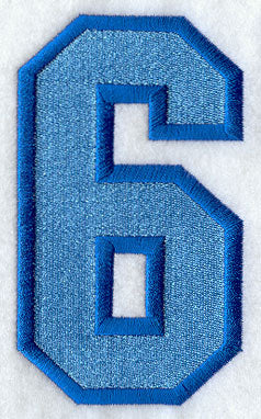 Collegiate Number 6 (5 Inch)