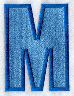 Collegiate Letter M (5 Inch)