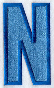Collegiate Letter N (5 Inch)