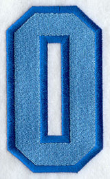 Collegiate Letter O (5 Inch)