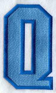 Collegiate Letter Q (5 Inch)