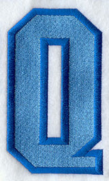 Collegiate Letter Q (5 Inch)