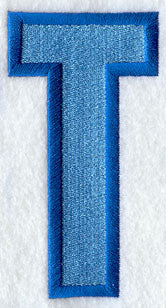 Collegiate Letter T (5 Inch)