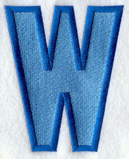Collegiate Letter W (5 Inch)