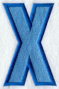 Collegiate Letter X (5 Inch)
