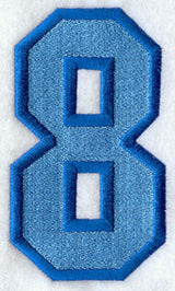 Collegiate Number 8 (5 Inch)