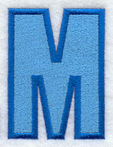 Collegiate Letter M (5 Inch)
