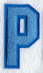 Collegiate Letter P (5 Inch)