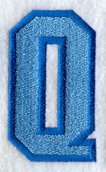 Collegiate Letter Q (5 Inch)