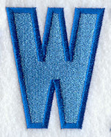 Collegiate Letter W (5 Inch)