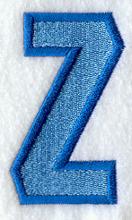 Collegiate Letter Z (5 Inch)