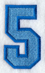 Collegiate Number 5 (5 Inch)