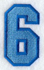 Collegiate Number 6 (5 Inch)