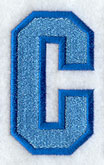 Collegiate Letter C (5 Inch)