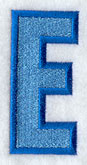 Collegiate Letter E (5 Inch)