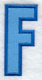 Collegiate Letter F (5 Inch)