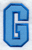 Collegiate Letter G (5 Inch)