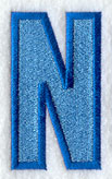 Collegiate Letter N (5 Inch)