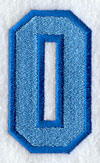 Collegiate Letter O (5 Inch)