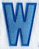Collegiate Letter W (5 Inch)