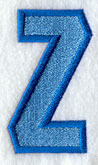 Collegiate Letter Z (5 Inch)