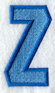 Collegiate Letter Z (5 Inch)