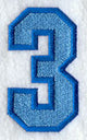 Collegiate Number 3 (5 Inch)