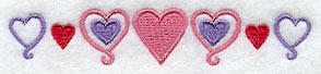 Loving Hearts Border