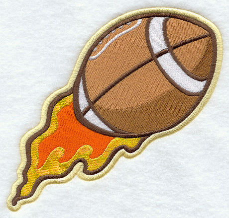 Touchdown! Football and Flames
