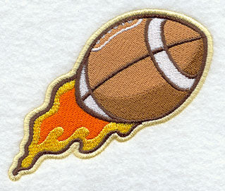 Touchdown! Football and Flames