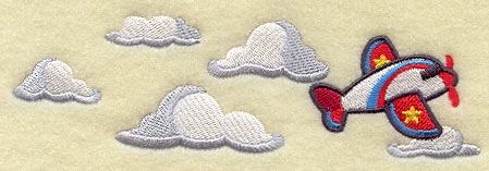 Zoom Airplane Border