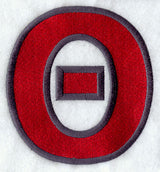 Collegiate Letter Theta (5 Inch)