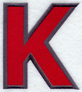 Collegiate Letter Kappa (5 Inch)