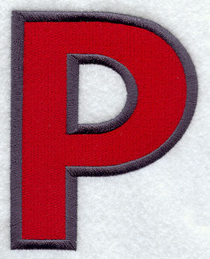 Collegiate Letter Rho (5 Inch)