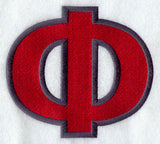 Collegiate Letter Phi (5 Inch)