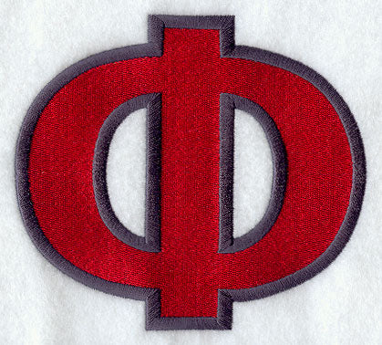 Collegiate Letter Phi (5 Inch)