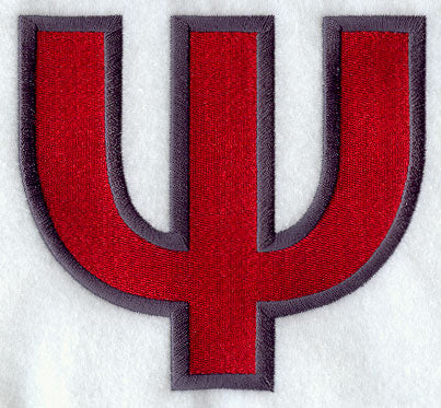 Collegiate Letter Psi (5 Inch)