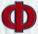 Collegiate Letter Phi (5 Inch)
