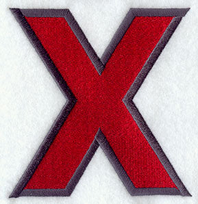 Collegiate Letter Chi (5 Inch)