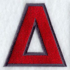 Collegiate Letter Delta (5 Inch)