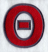 Collegiate Letter Theta (5 Inch)