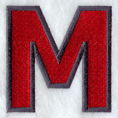 Collegiate Letter Mu (5 Inch)